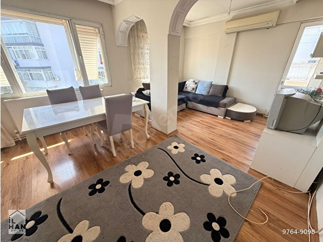 Bahçelievlerde Otoparklı Doğalgazlı ve Klimalı Eşyalı Kiralık Daire