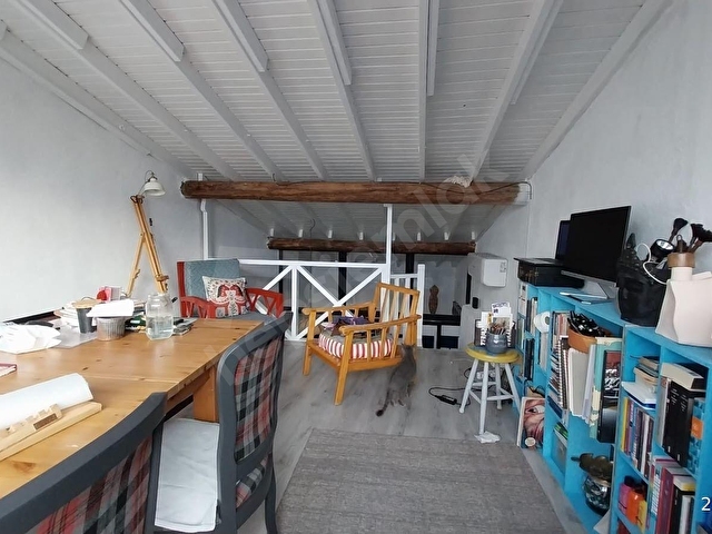 AYVALIK MERKEZDE  DENİZ MANZARALI   2+1 LOFT TARZI ASMA KATLI RUM EVİ - Görsel 27