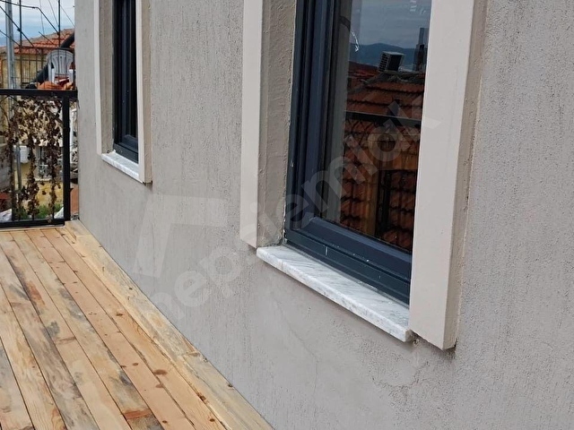 AYVALIK MERKEZDE  DENİZ MANZARALI   2+1 LOFT TARZI ASMA KATLI RUM EVİ - Görsel 29