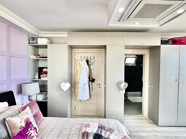 Alanya Kargıcakta Konforun Buluştuğu Müstakil Triplex 5+1 Villa - Görsel 30