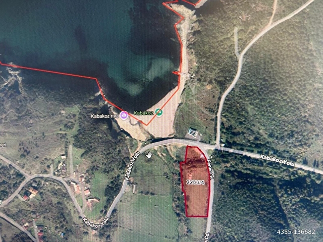 BEYKOZ KABAKOZ PLAJI VE YOLA CEPHE 9.242m2 EMSALSİZ SATILIK ARSA