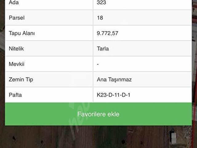 Uşak,Merkez,Kosb,Denizli Anayolu satılık tarla 9.773m2 - Görsel 2