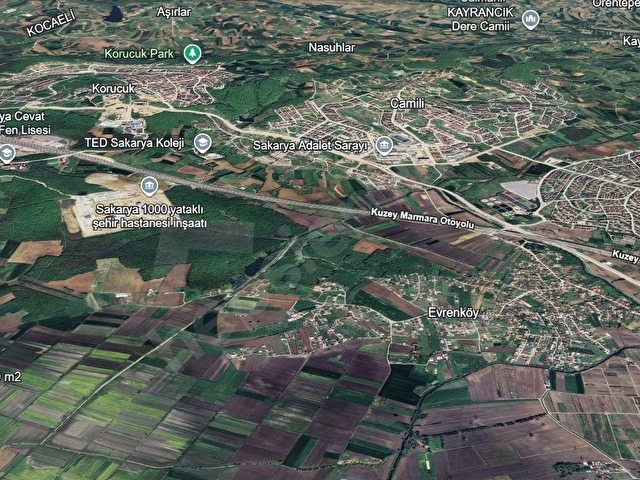 SAKARYA SERDİVAN ŞEHİR HASTANESİNE YAKIN SATILIK ARAZİ - Görsel 10