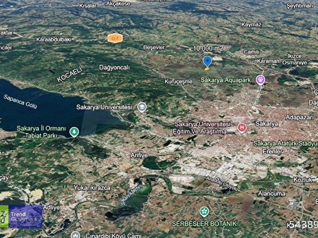 SAKARYA SERDİVAN ŞEHİR HASTANESİNE YAKIN SATILIK ARAZİ - Görsel 13