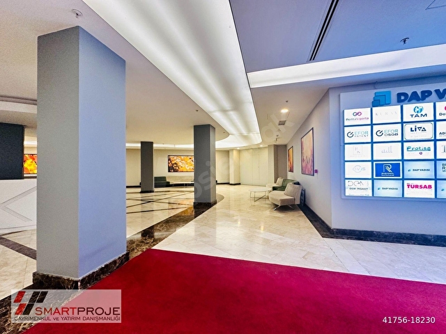 SMARTPROJEDEN SATILIK DAP VADİ Z OFİS 62m2 KDV Lİ ÖN CEPHE BOŞ - Görsel 19