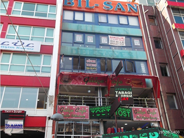 KIZILAY SAKARYA CADDESİNDE AYRI SATIŞA UYGUN YATIRIMLIK KATLAR.