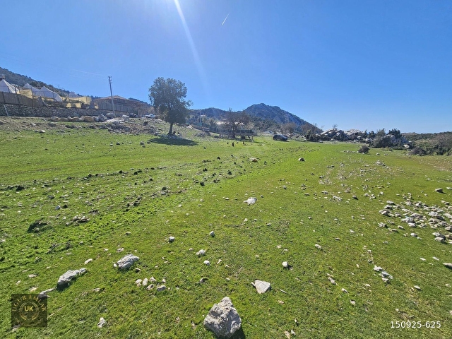 FETHİYE KARAAĞAÇTA DOĞAYLA İÇ İÇE MANZARALI SATILIK ARAZİ - Görsel 12