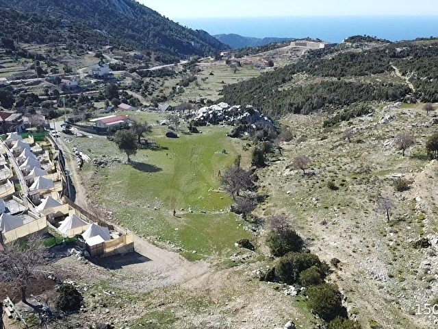 FETHİYE KARAAĞAÇTA DOĞAYLA İÇ İÇE MANZARALI SATILIK ARAZİ - Görsel 29
