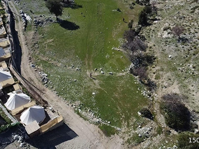 FETHİYE KARAAĞAÇTA DOĞAYLA İÇ İÇE MANZARALI SATILIK ARAZİ - Görsel 2