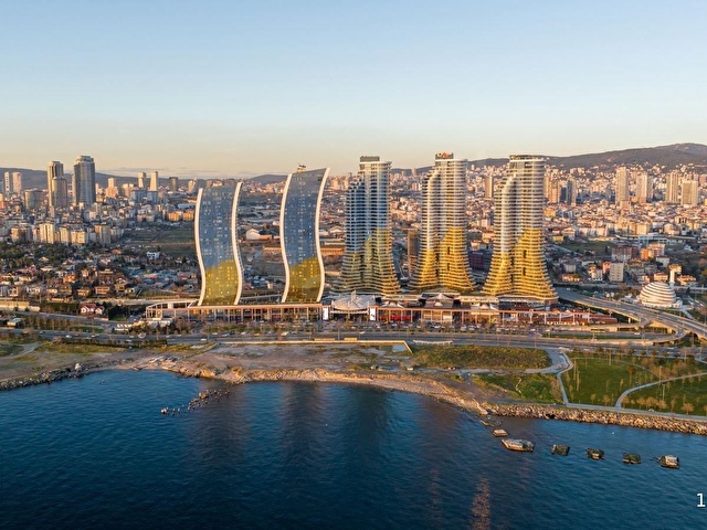 KARTAL İSTMARİNA 3.5+1 ÖZEL DEKORASYON BOŞ DENİZ MANZARALI