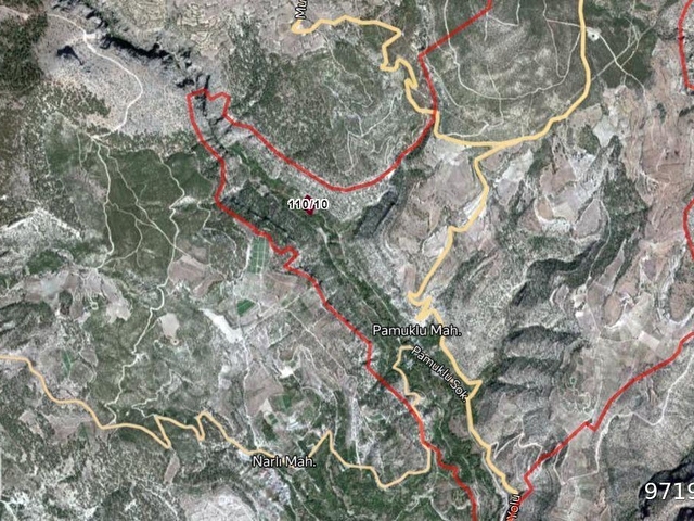 MUT SATILIK BAHÇE 5242M2 PAMUKLU KÖYÜ MUT MERSİN - Görsel 15