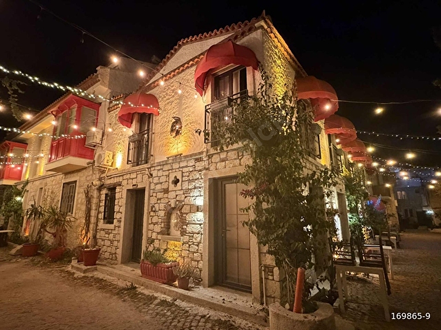 ALAÇATIDA TURİZM İŞLETME RUHSATLI KİRALIK İKİ AYRI BUTİK OTEL - Görsel 14