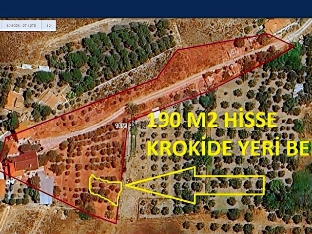 MARMARA AVŞA ADASINDA SAHİLE 490 METRE YATIRIMLIK 190 M2 ARSA - Görsel 3