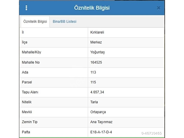 KIRKLARELİ/MERKEZ/YOĞUNTAŞ KÖYÜ SAHİBİNDEN MÜSTAKİL TAPULU 4657 M2 DÜZ VE VERİMLİ TARLA - Görsel 14