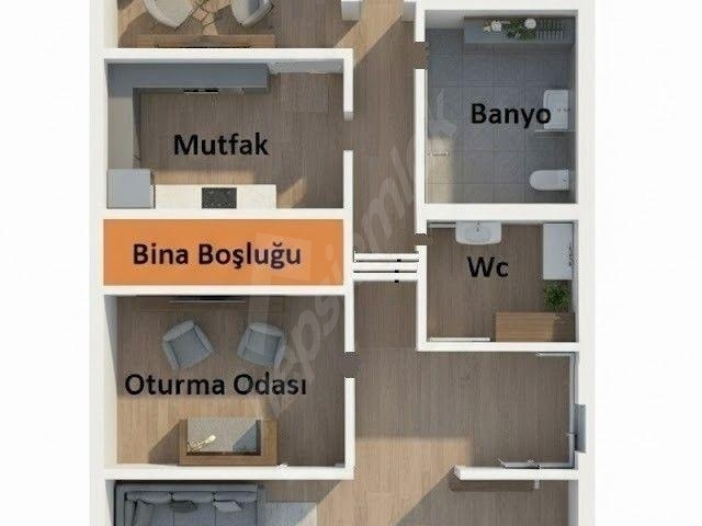 AYRANCI KUZGUN SOKAKTA SATILIK LÜKS DAİRE - Görsel 2