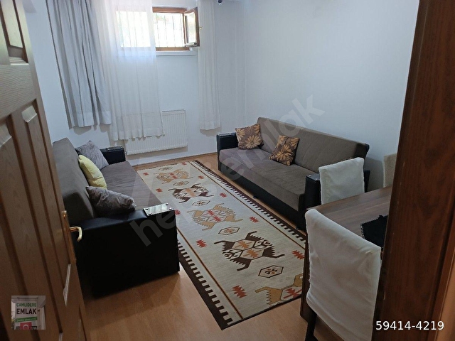 Çamlıdere emlaktan metroya yakın bekar memura eşyalı 90m2 3+1 tertemiz bahçe katı - Görsel 6