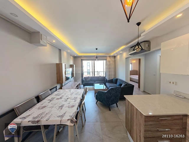 Kadınlar Denizi Mahallesi Havuz Manzaralı Bahçeli Eşyalı Kiralık 2+1 Daire - Görsel 3
