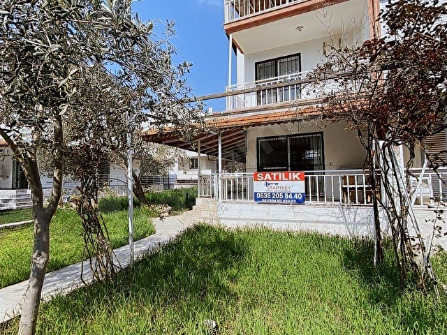 ÇANDARLI IŞIKKENT SATILIK MÜSTAKİL DUBLEKS BAHÇELİ YAZLIK