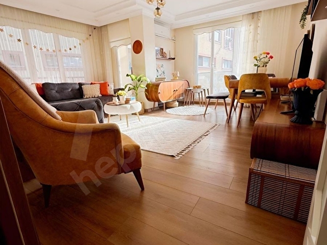 CADDEYE 100 M OKULLAR BÖLGESİ 1.KAT NET 90 M2 BALKONLU 2+1 DAİRE - Görsel 6