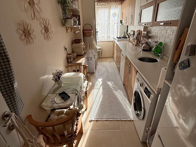 CADDEYE 100 M OKULLAR BÖLGESİ 1.KAT NET 90 M2 BALKONLU 2+1 DAİRE - Görsel 20