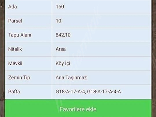 DURU EMLAKTAN BALLI KÖYÜNDE 842mt İMARLI ARSA - Görsel 10