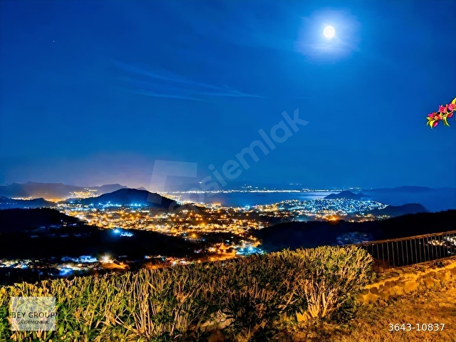 BODRUM GÜMÜŞLÜKTE EŞSİZ MANZARALI, BAHÇE KATI SATILIK DAİRE - Görsel 28