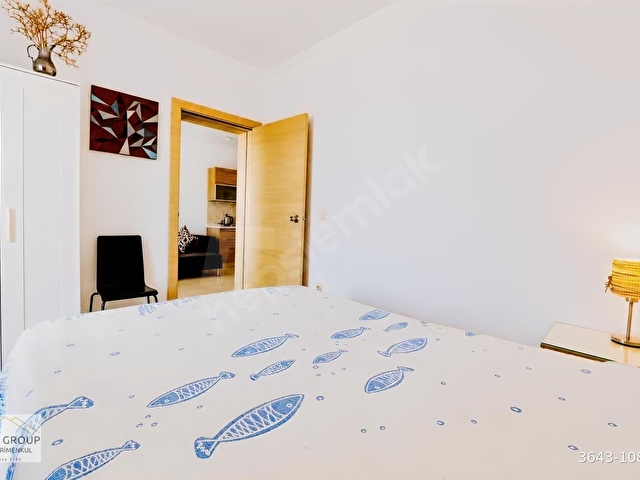 BODRUM GÜMÜŞLÜKTE EŞSİZ MANZARALI, BAHÇE KATI SATILIK DAİRE - Görsel 11
