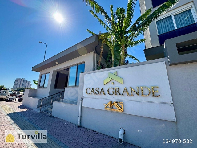 TURVİLLADAN KONYAALTI HURMA CASA GRANDEDE 2+1 LUX SATILIK DAİRE