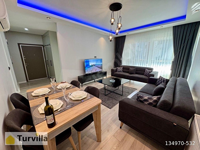 TURVİLLADAN KONYAALTI HURMA CASA GRANDEDE 2+1 LUX SATILIK DAİRE - Görsel 6