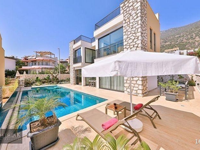 Günlük Kiralık 1 Odalı Villa - Antalya Kaş Kalkan Mahallesi - 2 Kişi Kapasiteli - Görsel 7