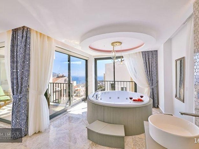 Günlük Kiralık 1 Odalı Villa - Antalya Kaş Kalkan Mahallesi - 2 Kişi Kapasiteli - Görsel 24