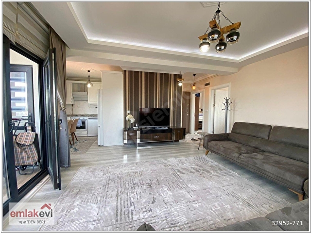 ÇİFTLİKKÖY MEHMET AKİFTE PANORAMİK MANZARALI EŞYALI 2+1 DAİRE - Görsel 17