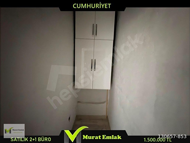 MURAT İNŞAAT EMLAKTAN CUMHURİYET MAHALLESİNDE SATILIK 2+1 OFİS,BÜRO - Görsel 10