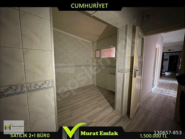 MURAT İNŞAAT EMLAKTAN CUMHURİYET MAHALLESİNDE SATILIK 2+1 OFİS,BÜRO - Görsel 5