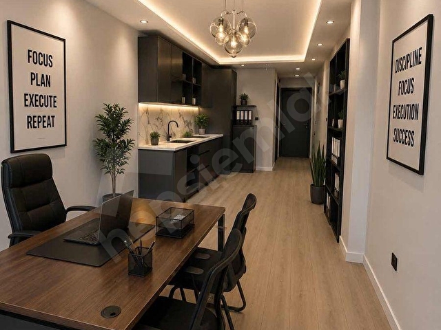 KAPAKLI MERKEZDE LÜXS REZİDANS DA SATILIK 1+1 SIFIR DAİRE/OFİS - Görsel 2