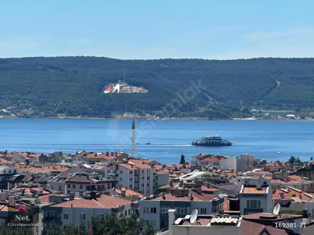 ÇANAKKALE MERKEZDE BOĞAZ MANZARALI KİRALIK 4+1 DUBLEKS DAİRE
