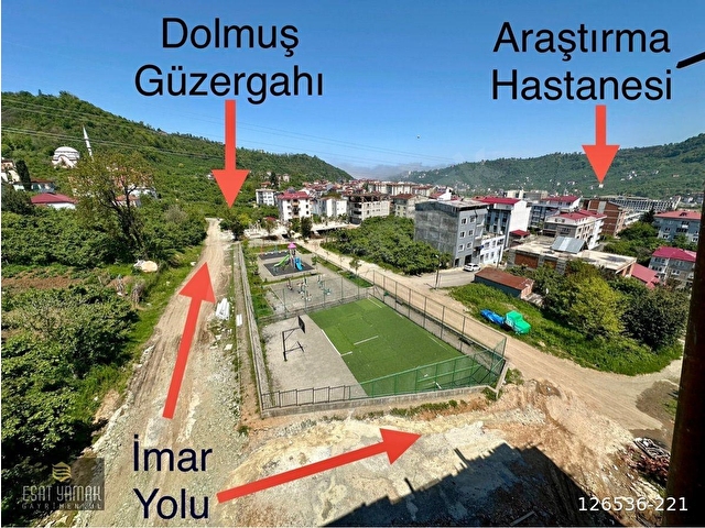 ESAT YAMAK’tan AKSUDA İMARLI ARSA