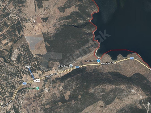 BODRUM KARAYOLUNA 400 MT MESAFELİ YATIRIMLIK VİLLA ARSASI