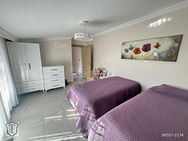 İzmir Özderede Deniz Tarafında | 3+1 Bahçeli Köşe Satılık Villa - Görsel 17