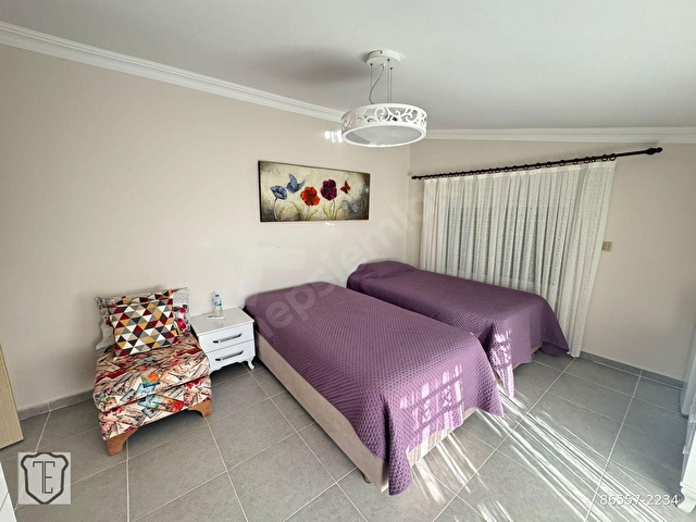 İzmir Özderede Deniz Tarafında | 3+1 Bahçeli Köşe Satılık Villa - Görsel 18