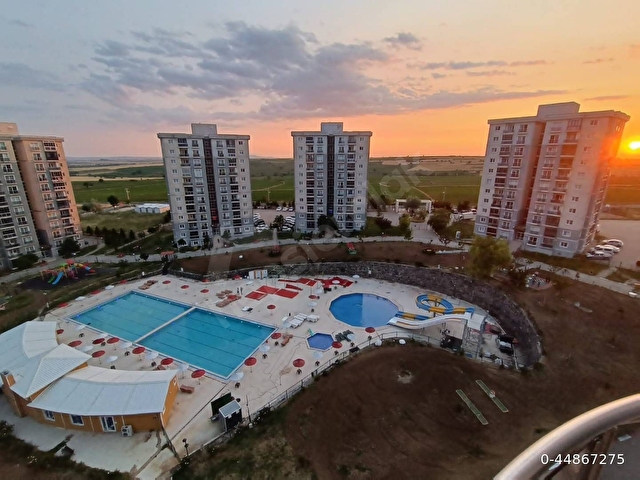 Sahibinden havuz cepheli guvenlikli sitede 2+1kiralil daire - Görsel 3