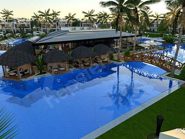 KIBRIS İSKELE BOĞAZ FOUR SEASONS LİFE III 1+1 LOFT DAİRE - Görsel 10