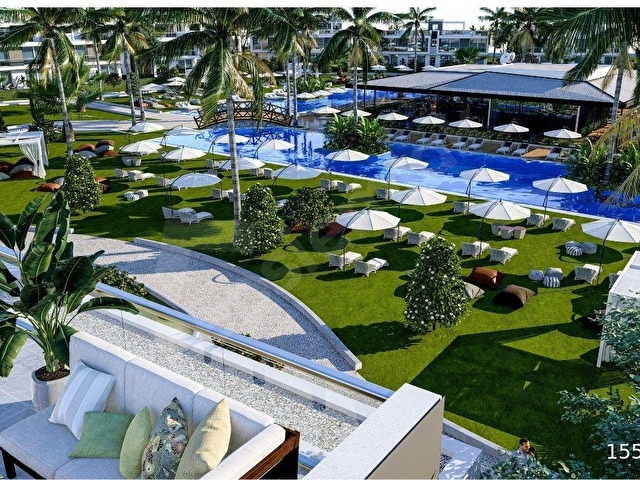 KIBRIS İSKELE BOĞAZ FOUR SEASONS LİFE III 1+1 LOFT DAİRE