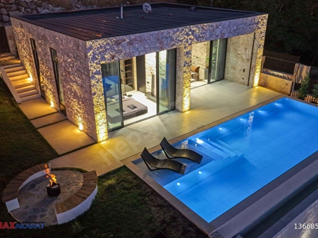 MUĞLA DA 3250m2 ARSA ÜZERİNDE NİTELİKLİ MÜSTAKİL VİLLA - Görsel 28