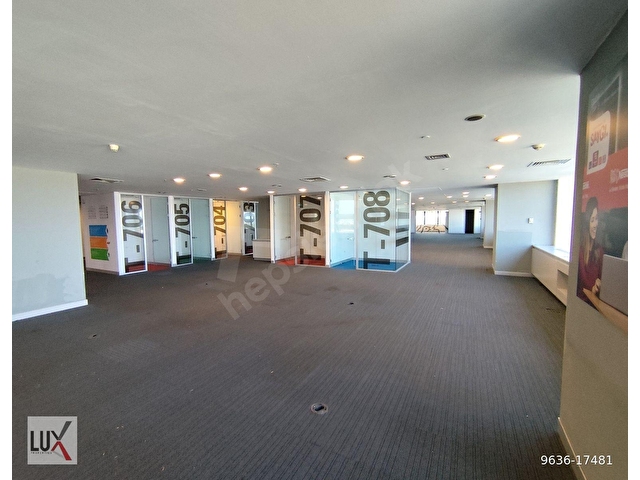 Maslak Nurol Plazada Dekorasyonlu 4260m2 Kiralık Ofis / LUX - Görsel 24