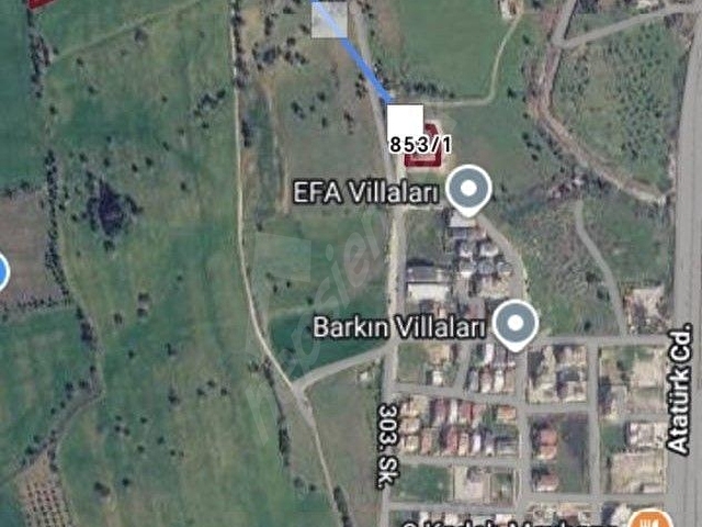 Barbaros Mah. İmara 250m - 220m² Satılık Bahçe (Koop. Hisseli) - Görsel 3