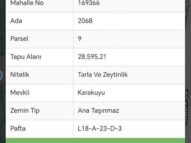 Barbaros Mah. İmara 250m - 220m² Satılık Bahçe (Koop. Hisseli) - Görsel 6