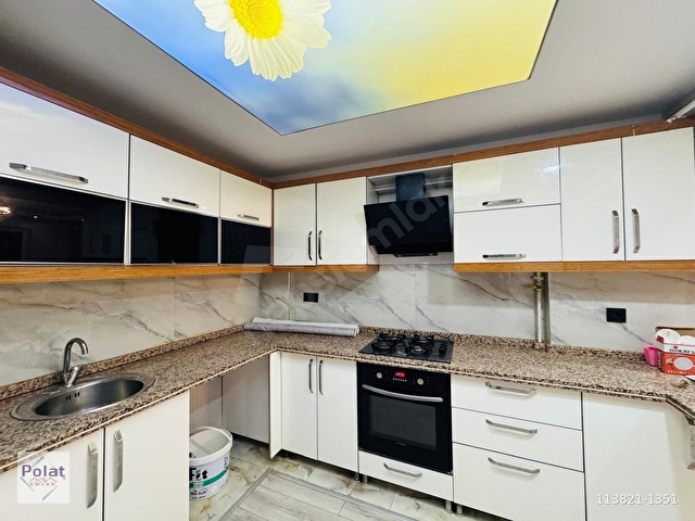 POLATtan Bahçe Kullanımlı, Bakımlı 2+1 Lüks Daire