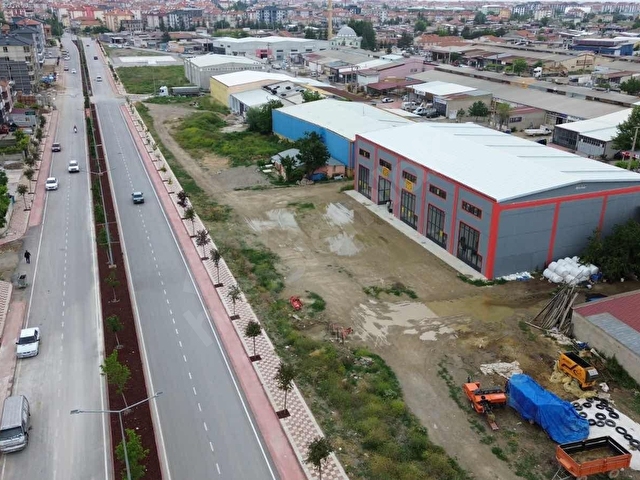 CANCANDAN YENİ HASTANE ÇİFT BULVAR YOLUNA CEPHELİ SATILIK - Görsel 5