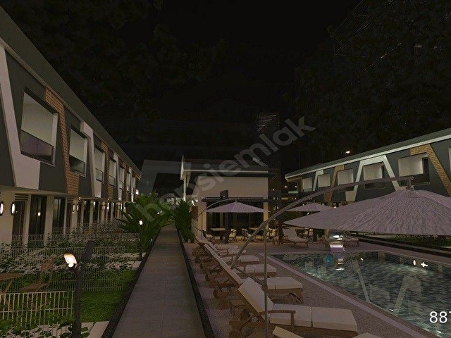 ANTALYA MANAVGAT SİDE DE 40 VİLLALIK HAVUZLU SİTE İÇERİSİNDE 83 m² 2+1 DUBLEKS VİLLA - Görsel 8